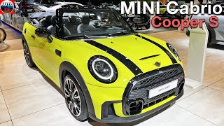 All NEW 2023 MINI Cabrio Cooper S  FIRST LOOK Auto Expo Brussels [upl. by Alilahk]