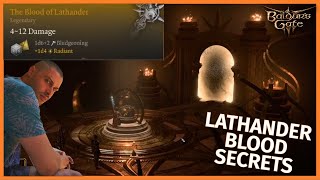 Baldurs Gate 3  Lathander Blood quest  Puzzle solution  Legendary Mace location  Guide [upl. by Alberto]