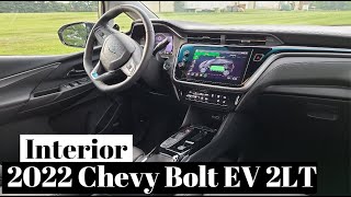 2022 Chevrolet Bolt EV 2LT Interior  Detailed Walkthrough [upl. by Ocnarf]