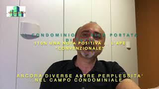 Bonus 110  APE Convenzionale  ma altri problemi persistenti [upl. by Robena]