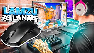 Minha POV amp Testando o MOUSE Lamzu ATLANTIS Gameplay [upl. by Sethi]