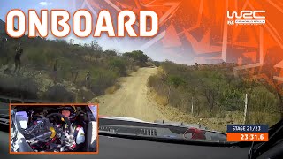 FULL 35KM STAGE  SS21 EvansMartin  WRC Guanajuato Rally México 2023 [upl. by Iran]