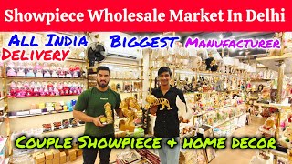 Showpiece Wholesale Market In Delhi  Gifts Wholesale Store  Cheapest Gift items in Sadar Bazaar [upl. by Rube]