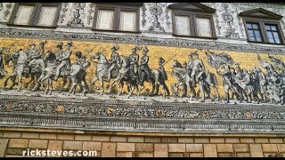 Dresden Germany Zwinger and Parade of Nobles [upl. by Adhern482]