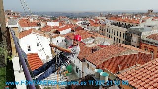 Fontanero trabajos de fontanería en Cáceres T927 21 50 80 [upl. by Enna]