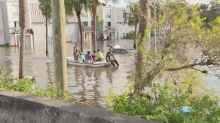 Rescue efforts underway after Hurricane Milton moves through Florida [upl. by Tobey]