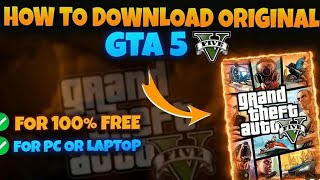 GTA V DOWNLOAD FOR FREE PC ALL GAMES 🎮2024 [upl. by Kabab878]