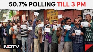 Voting Percentage Till Now  6074 Polling Till 5 PM As 93 Seats Vote In Phase 3 Today [upl. by Nahshu]