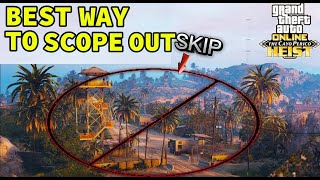 GTA Online  BEST amp FASTEST Way To Do the Cayo Perico Scope Out Mission Skip Main Guard Post [upl. by Vipul]