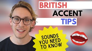 How to Speak With a British Accent RP  4 Important Sounds [upl. by Ailet144]