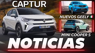 Así es la nueva generación de Renault Captur 🇫🇷 nuevos Geely en México  y más  Noticias [upl. by Okir]