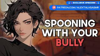 F4M Spooning with your bully Cuddling Kissing enemies to more ASMR Roleplay [upl. by Mencher]