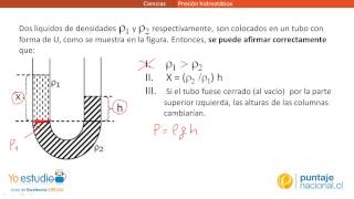 Física  Ejercicio de presión hidrostática [upl. by Pyne]