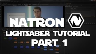 Lightsaber Tutorial with Natron NodeBased Compositor Part 1 [upl. by Dermott]