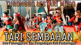 TARI SEMBAHAN TURONGGO LESTARI MUDO [upl. by Ytsirk]