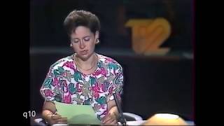 TV2 hírek  Időjárás  1990 június 28  Radványi Dorottya  Vissy Károly  Déri János [upl. by Nehtanhoj]