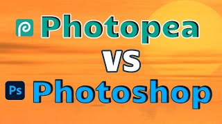 Photopea vs Photoshop [upl. by Atilam]