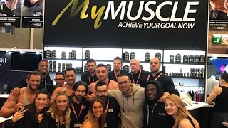 VLOG  Salon du bodyfitness with Mymuscle [upl. by Engdahl876]