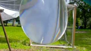 Fresnel Lens Flexible 380mm solar Adhesive FREE glass adhesion [upl. by Lytle672]