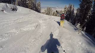 Aspen Snowmass Best Runs  Long Shot on Snowmass [upl. by Petuu]