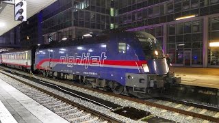 Der neue ÖBB quotNightjetquot in München Hbf [upl. by Jadwiga]