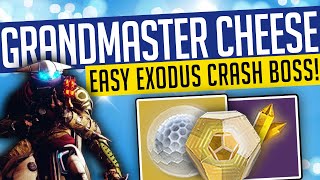 Destiny 2  EXODUS CRASH GRANDMASTER CHEESE Thaviks The Depraved Made Easy [upl. by Marylynne]