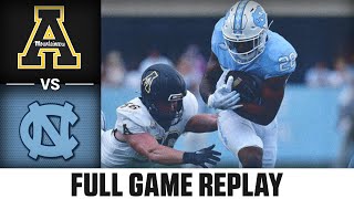 Appalachian State vs North Carolina Full Game Replay  2023 ACC Football [upl. by Hsotnas33]