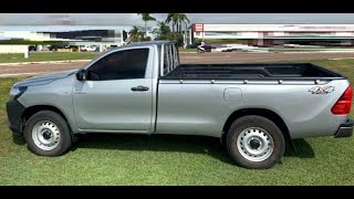 TOYOTA HILUX OU CHEVROLET S10 OU FORD RANGER CABINE SIMPLES 2023 [upl. by Padraic]