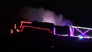 Dartmouth Steam Railway Christmas Train of Lights 2021 [upl. by Anelehs]