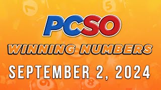 P261M Jackpot Grand Lotto 655 2D 3D 4D and Mega Lotto 645  September 2 2024 [upl. by Renard]