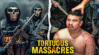 Los Zetas Top 3 Worst Torturous Massacres [upl. by Petite817]