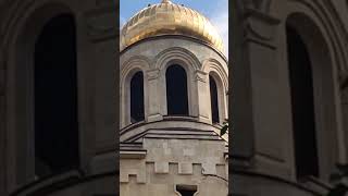 Dorminition of the Theotokos orthodox church bells in Varna Bulgaria [upl. by Morocco]