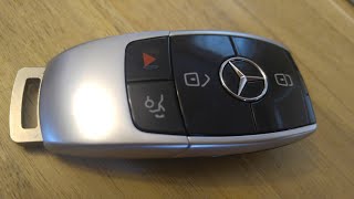 Mercedes Benz Key Fob Battery Replacement  Change  DIY [upl. by Lind190]