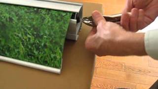 Restoring the Spring Tension on a HER Health Expo Retractable Frame [upl. by Crellen]