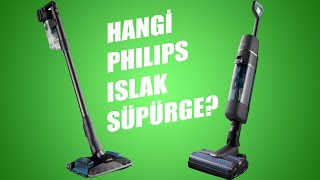 PHILIPS Aqua Plus 8000 Serisi ve Aqua Trio 7000 Serisi Kablosuz Dikey Süpürgelerini Karşılaştırdık [upl. by Nij]