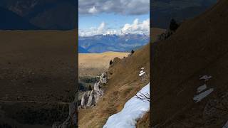 Italy’s Dolomites Where Adventure Meets JawDropping Beauty nature landscape mountains shorts [upl. by Ecniv]