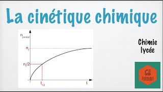 Les bases de la cinétique chimique [upl. by Itsrik]