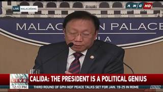 Political genius Duterte cant be put in a box Solgen Calida [upl. by Aisa]