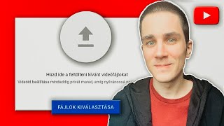 Youtube videó feltöltése és fontos beállításai [upl. by Enialehs]