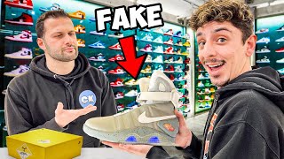 Selling FAKE Shoes to Sneaker Stores IT WORKED [upl. by Yesoj]