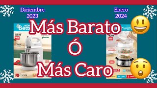 MÁS BARATO ó MÁS CARO VARIACIÓN DE PRECIO DE CATÁLOGO DICIEMBRE A ENERO Betterware 🌸 [upl. by Rebmit]