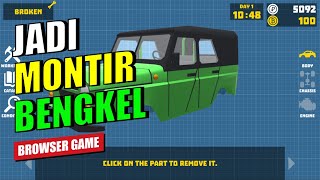 RETRO GARAGE CAR MECHANIC  Ringan Tanpa Install  Browser Game [upl. by Divan]