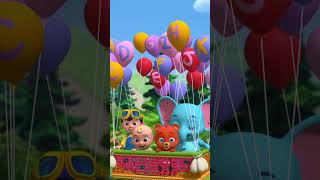 Learn the ABCs with Balloons and Animals CoComelon Shorts nurseryrhymes [upl. by Nayt]