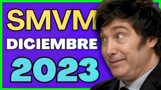 ✅ SMVM Diciembre 2023 para JUBILADOS ANSES Potenciar Trabajo Becas Progresar Desempleo Y AUH [upl. by Basir]