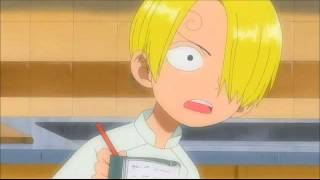 Little East blue  Sanji Flashback Sub Español [upl. by Gader232]