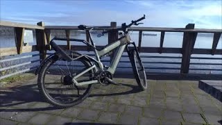 RampM Delite amp SuperDelite VarioRohloff Full Suspension Bosch eBike Video Review amp Ride Test [upl. by Yrailih]