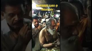 Singer Yesudas garu  Sabarimala youtubeshorts sabarimala [upl. by Leduar]