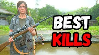 The Last of Us 2 ● Best Kills Compilation GROUNDED [upl. by Odawa]