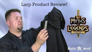 Larp Medieval Hooded Cloak by Epic Armoury Review [upl. by Annawal]