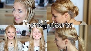 3 Frühlings Trendfrisuren  mit Dfashion [upl. by Zeta738]